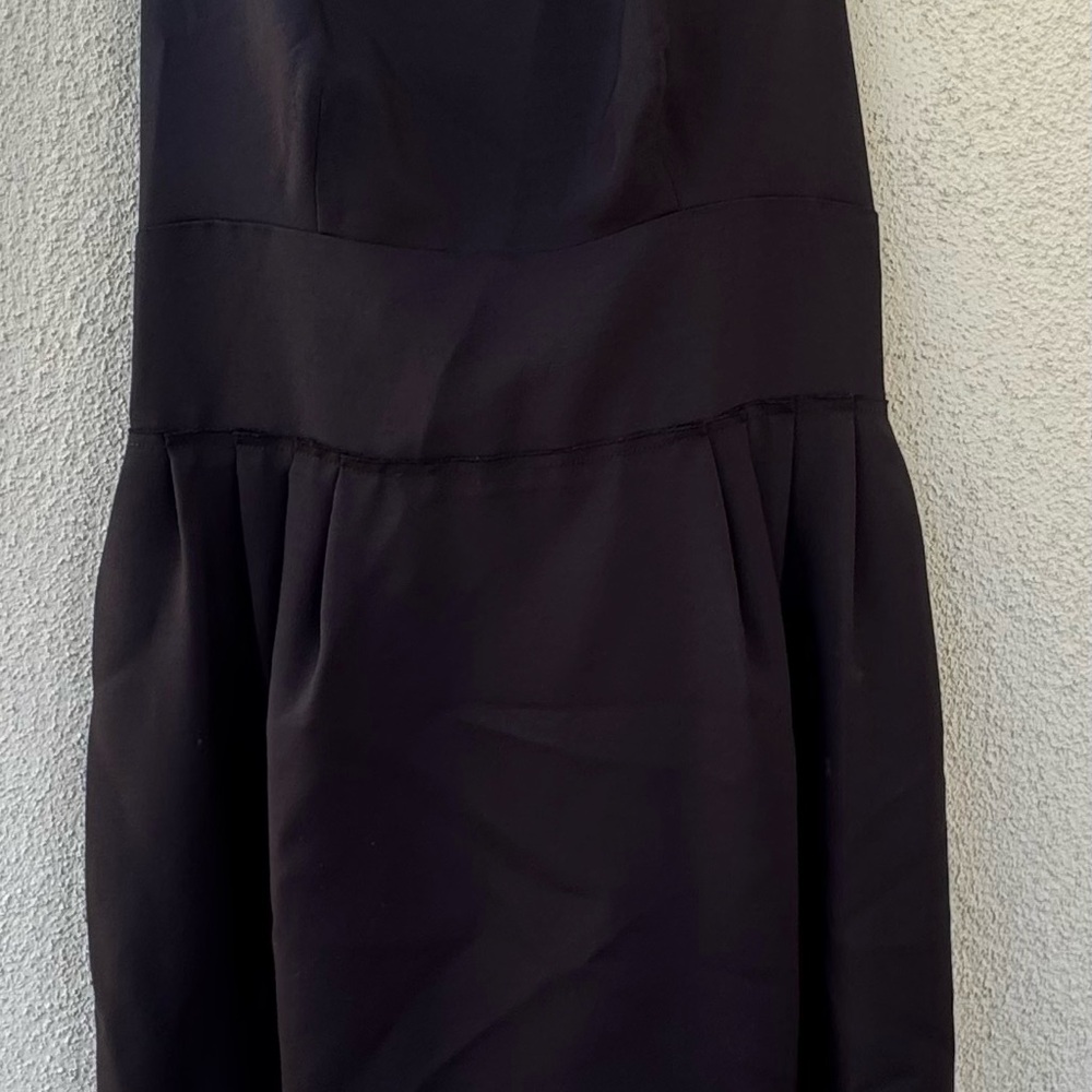 Prada Strapless Black Dress